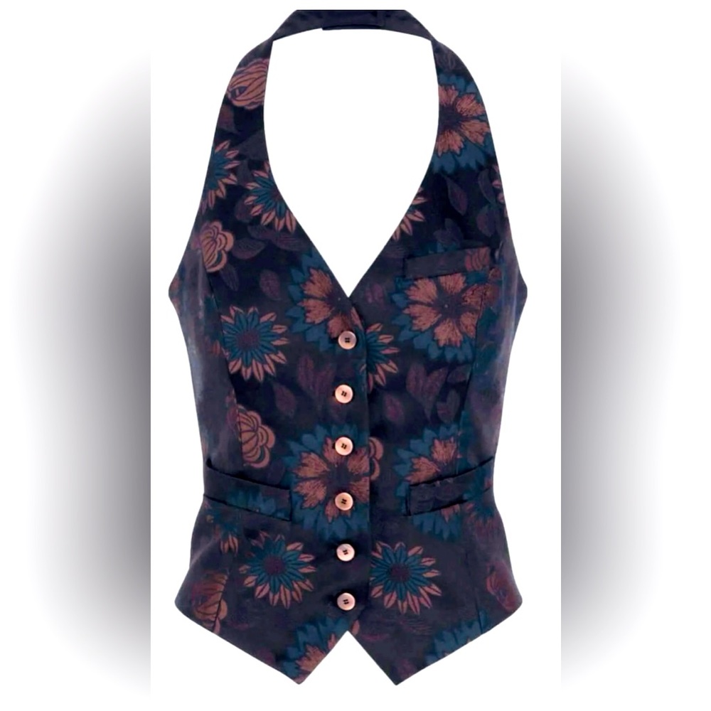 Anne Fontaine Paris -Syna Waistcoat Vest Size 14